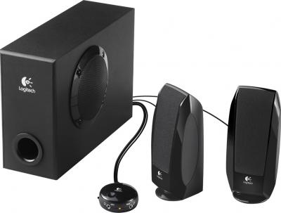 Мультимедиа акустика Logitech Speakers S-220 (980-000021) - общий вид