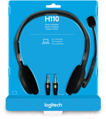 Наушники-гарнитура Logitech H110 (981-000271)