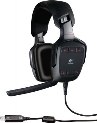 Наушники-гарнитура Logitech G35 Gaming Headset (981-000117) - общий вид