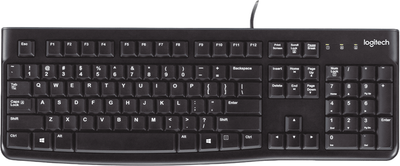 Клавиатура Logitech K120 (черный) - 