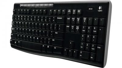 Клавиатура+мышь Logitech Wireless Combo MK260 USB / 920-003011 (черный)