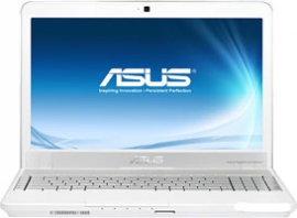 Ноутбук Asus N55SF-S2294D (White) - спереди