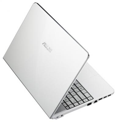 Ноутбук Asus N55SF-S2294D (White) - сзади
