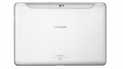 Планшет Samsung Galaxy Tab 10.1 16GB 3G Pure White (GT-P7500) - сзади