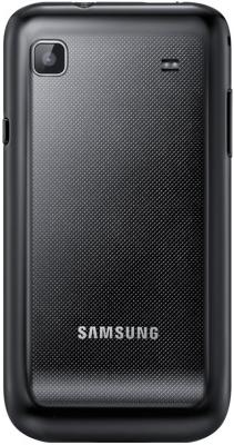 Смартфон Samsung I9001 Galaxy S Plus Black (GT-I9001 HKDSER) - вид сзади