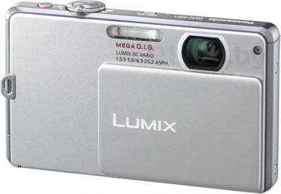 Компактный фотоаппарат Panasonic Lumix DMC-FP1EE-S - общий вид
