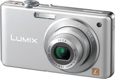 Компактный фотоаппарат Panasonic Lumix DMC-FS7EE-S - общий вид