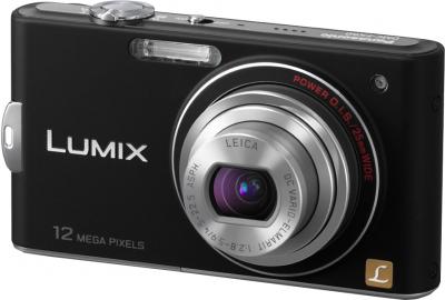 Компактный фотоаппарат Panasonic Lumix DMC-FX60EE-K - общий вид