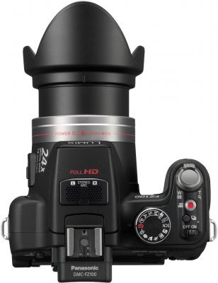 Беззеркальный фотоаппарат Panasonic Lumix DMC-FZ100  - вид сверху