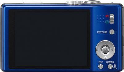 Компактный фотоаппарат Panasonic Lumix DMC-TZ20EE-A - вид сзади