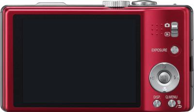Компактный фотоаппарат Panasonic Lumix DMC-TZ20EE-R - вид сзади