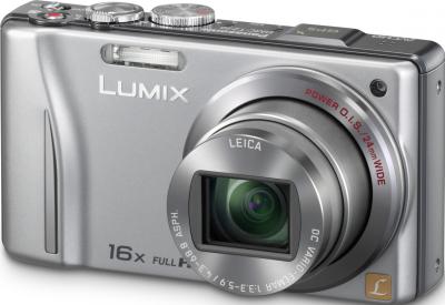 Компактный фотоаппарат Panasonic Lumix DMC-TZ20EE-S - общий вид