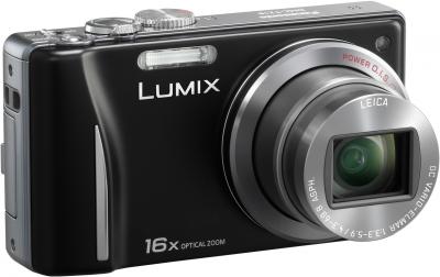 Компактный фотоаппарат Panasonic Lumix DMC-TZ18EE-K - общий вид