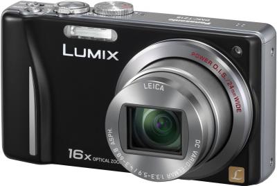 Компактный фотоаппарат Panasonic Lumix DMC-TZ18EE-K - общий вид