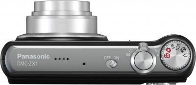 Компактный фотоаппарат Panasonic Lumix DMC-ZX1EE-K - общий вид