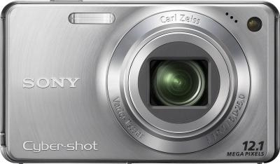 Компактный фотоаппарат Sony Cyber-shot DSC-W270 Silver - общий вид