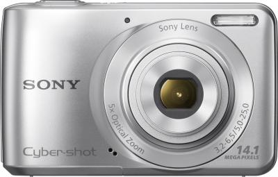 Компактный фотоаппарат Sony Cyber-shot DSC-S5000 (Silver) - вид спереди