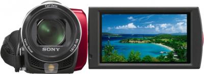 Видеокамера Sony DCR-SX45E Red - дисплей