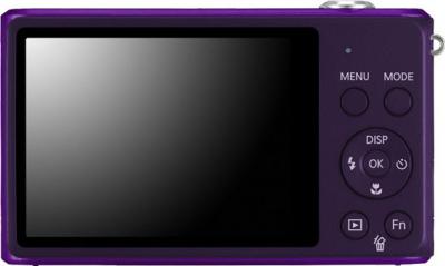 Компактный фотоаппарат Samsung ST76 (EC-ST76ZZBPLRU) Purple - вид сзади