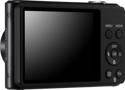 Компактный фотоаппарат Samsung ST77 (EC-ST77ZZBPBRU) Black - вид сзади