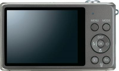 Компактный фотоаппарат Samsung ST77 (EC-ST77ZZBPSRU) Silver - вид сзади