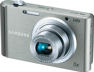 Компактный фотоаппарат Samsung ST77 (EC-ST77ZZBPSRU) Silver - общий вид