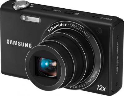 Компактный фотоаппарат Samsung WB210 Black - общий вид