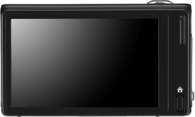 Компактный фотоаппарат Samsung WB210 Black - вид сзади