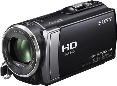 Видеокамера Sony HDR-CX200E Black - общий вид