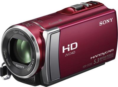 Видеокамера Sony HDR-CX200E Red - общий вид