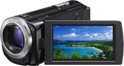 Видеокамера Sony HDR-CX250E Black - дисплей