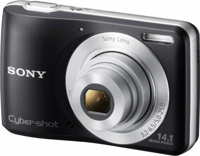 Компактный фотоаппарат Sony Cyber-shot DSC-S5000 Black - общий вид