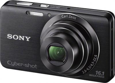 Компактный фотоаппарат Sony Cyber-shot DSC-W630 (Black) - общий вид