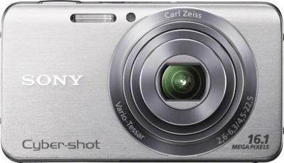 Компактный фотоаппарат Sony Cyber-shot DSC-W630 Silver - общий вид