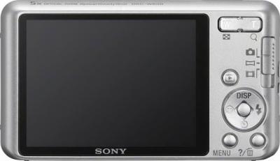 Компактный фотоаппарат Sony Cyber-shot DSC-W630 Silver - вид сзади
