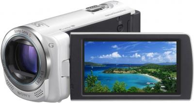 Видеокамера Sony HDR-CX250E White - дисплей