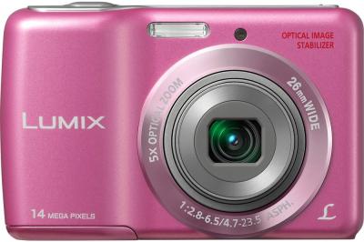 Компактный фотоаппарат Panasonic LUMIX DMC-LS5PA - вид спереди