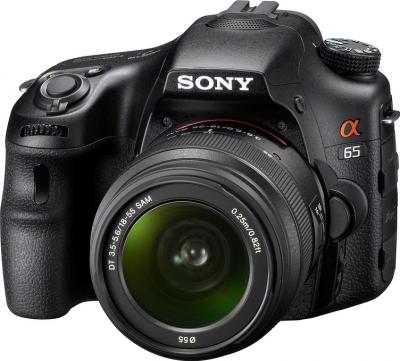 Зеркальный фотоаппарат Sony SLT-A65VK - общий вид