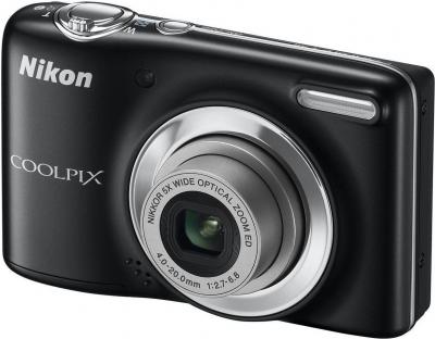 Компактный фотоаппарат Nikon Coolpix L25 (Black) - общий вид