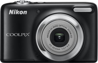 Компактный фотоаппарат Nikon Coolpix L25 (Black) - общий вид