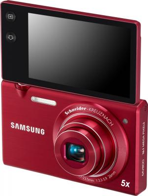 Компактный фотоаппарат Samsung MV800 (EC-MV800ZBPRRU) Red - общий вид