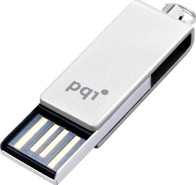 Usb flash накопитель PQI I-Stick 2.0 Pearl White - общий вид