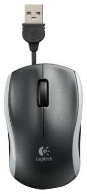 Мышь Logitech M125 Black USB - общий вид