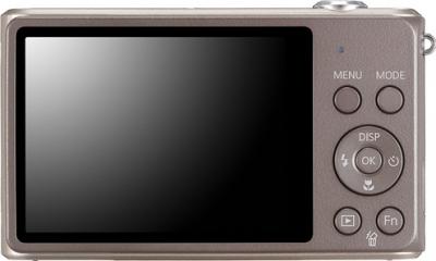 Компактный фотоаппарат Samsung ST76 (EC-ST76ZZBPSRU) Silver - вид сзади