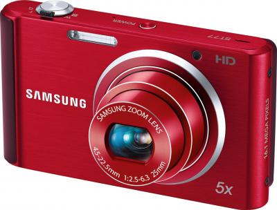 Компактный фотоаппарат Samsung ST77 (EC-ST77ZZBPRRU) - общий вид