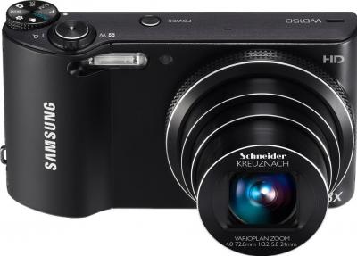 Компактный фотоаппарат Samsung WB150 (EC-WB150ZBPBRU) Black - общий вид