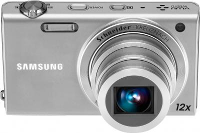 Компактный фотоаппарат Samsung WB210 Silver - общий вид
