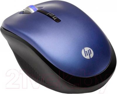 Мышь HP LX731AA (синий) - общий вид