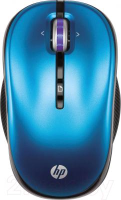 Мышь HP XP358AA (сине-черный) - общий вид