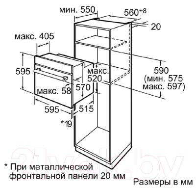 Духовой шкаф bosch hba 42s350